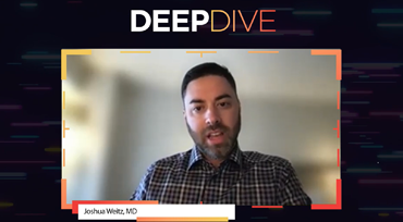 DeepDive Dr. Josh Weitz dives into NPS technology as 1st line therapy